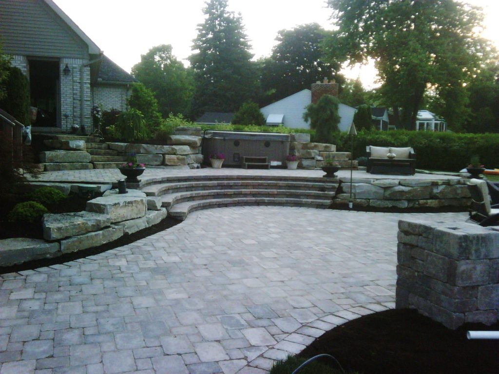 Brick Paver Patio 2