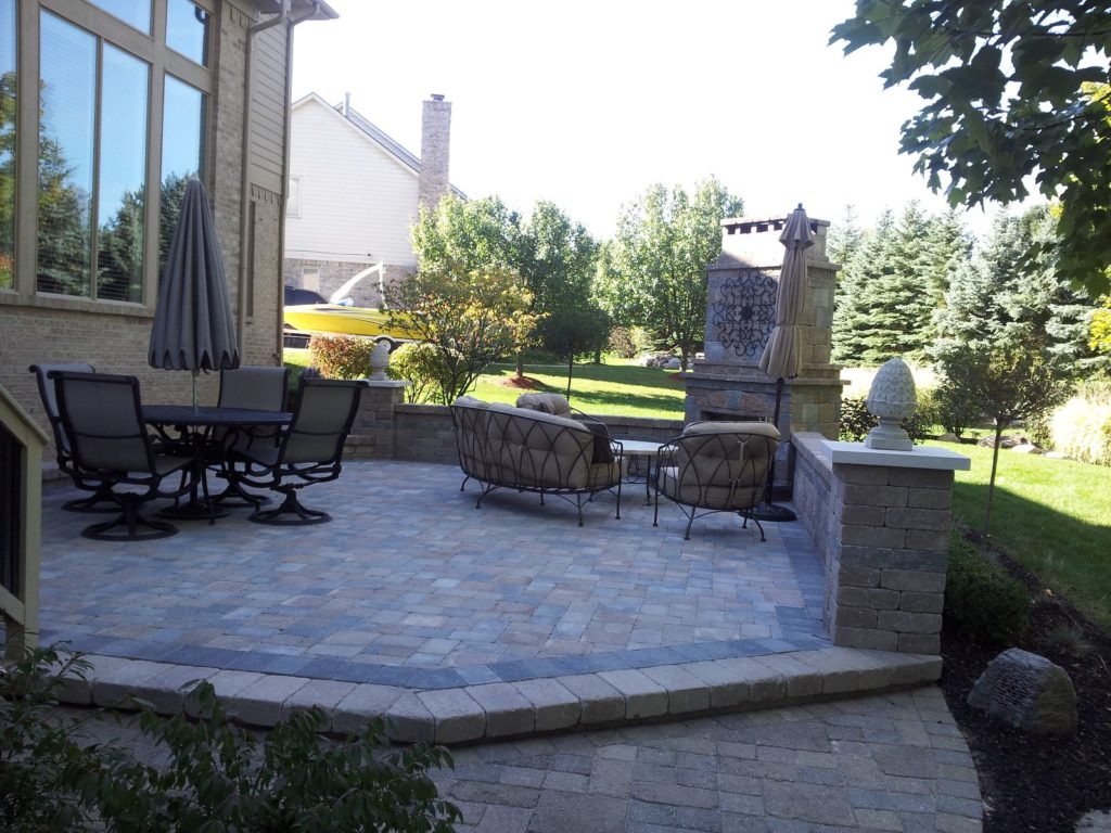 Brick Paver Patio 8